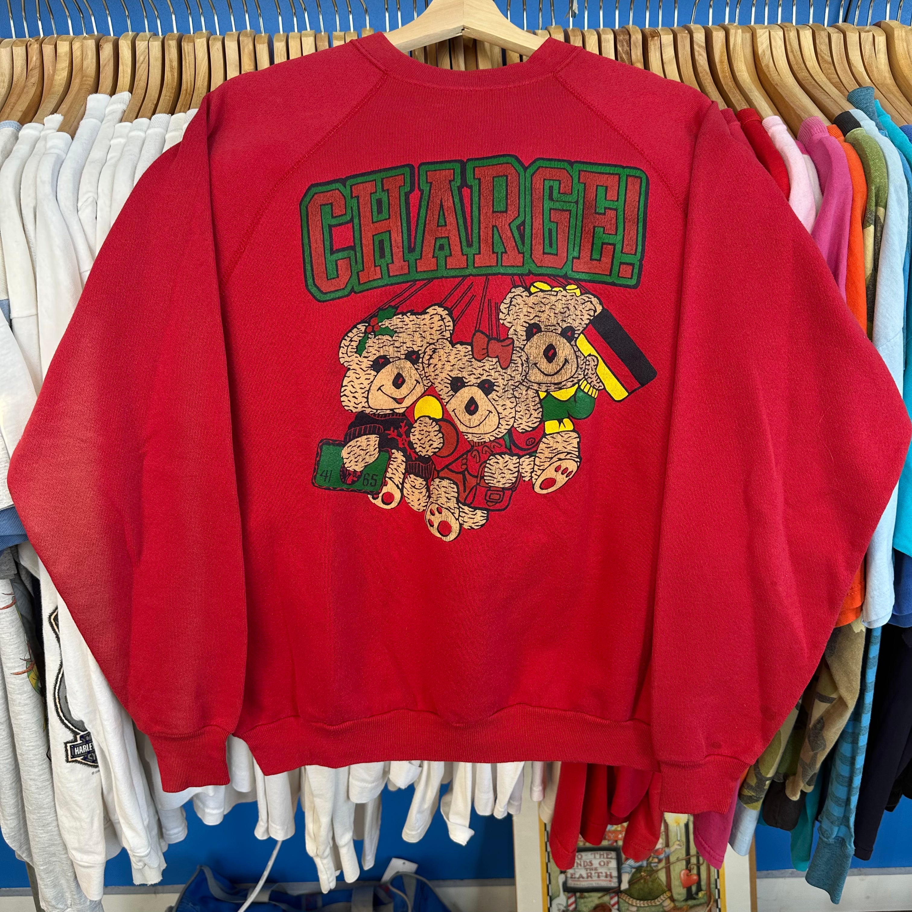 Charge Card Bears Crewneck Sweatshirt