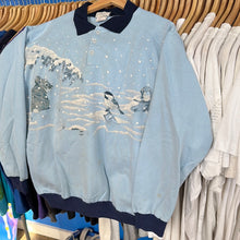Load image into Gallery viewer, Snow Bunny Wrap Around Grandma Sweatshirt
