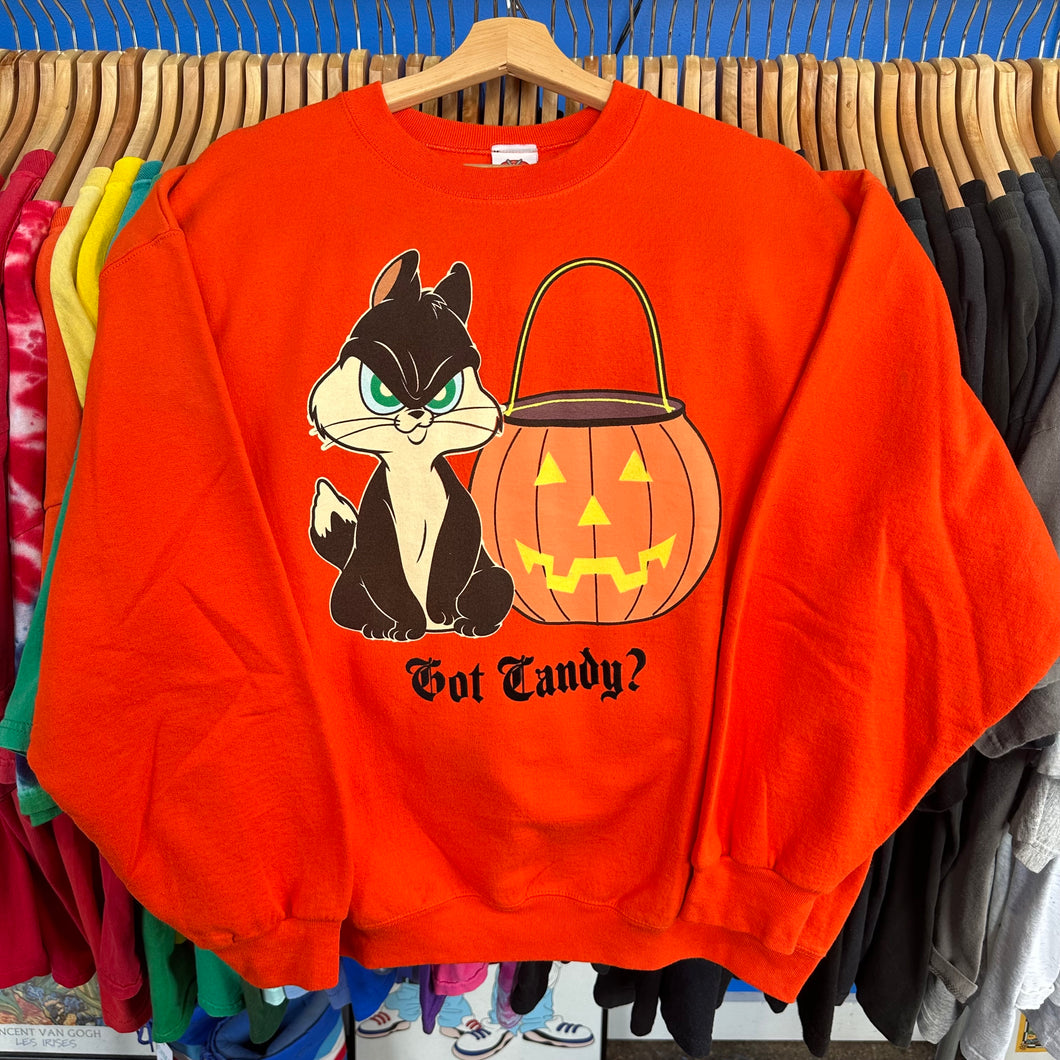 Looney Tunes Got Candy Crewneck Sweatshirt