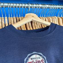 Load image into Gallery viewer, Navy Blue MN Twins Baseball Crewneck Sweatshirt
