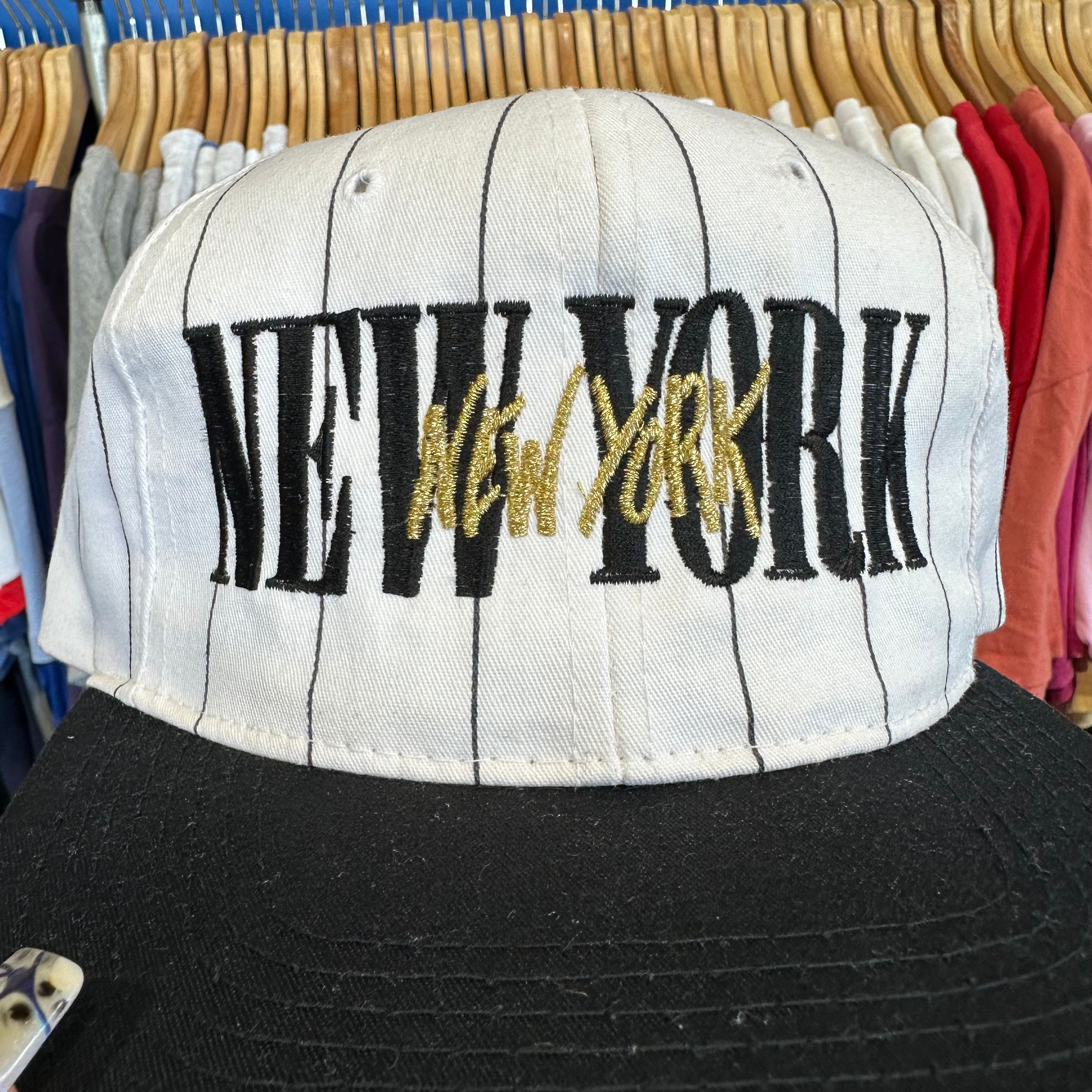New York, New York Striped Hat