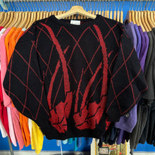 Load image into Gallery viewer, Red Leaves Sparkly Sweater
