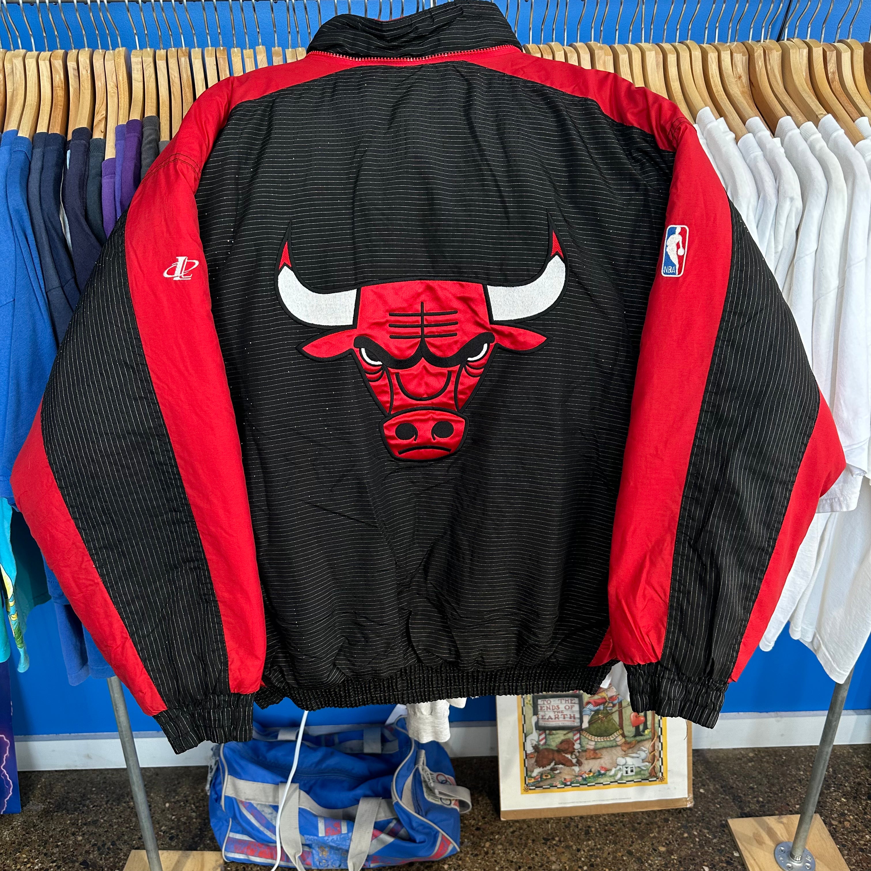 Chicago Bulls Logo Athletic Jacket