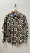 Load image into Gallery viewer, Canadian Outdoors Forest/Floral Button-Up
