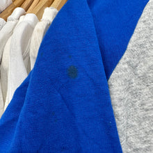 Load image into Gallery viewer, Blue &amp; Gray Color Block Hoodie Sweatshirt

