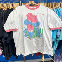 Load image into Gallery viewer, Nashville Flowers Ringer T-Shirt

