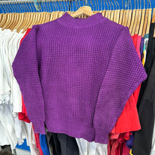 Load image into Gallery viewer, Purple Mock Neck Sweater
