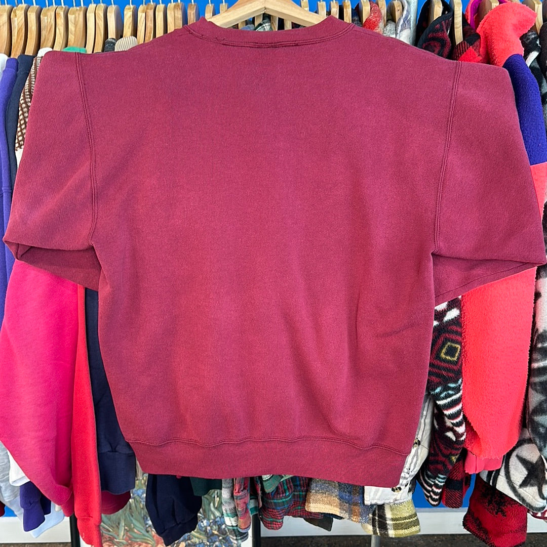 Minnesota Wolf Embroidered Crewneck Sweatshirt