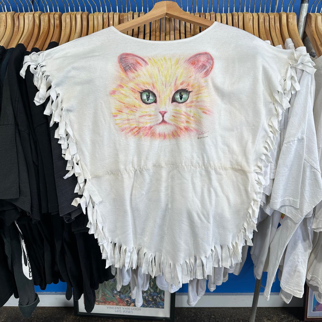 Cat w/ Fringe T-Shirt