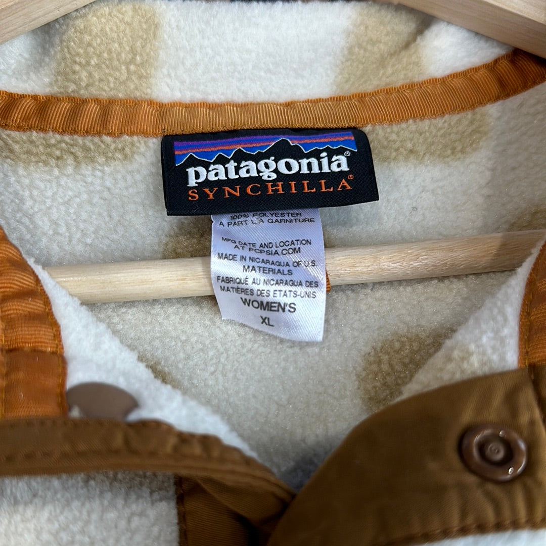 Patagonia Polka Dot Snap Fleece