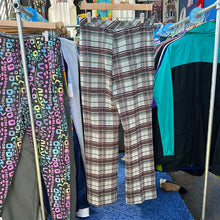 Load image into Gallery viewer, 70’s Plaid Flare Pants
