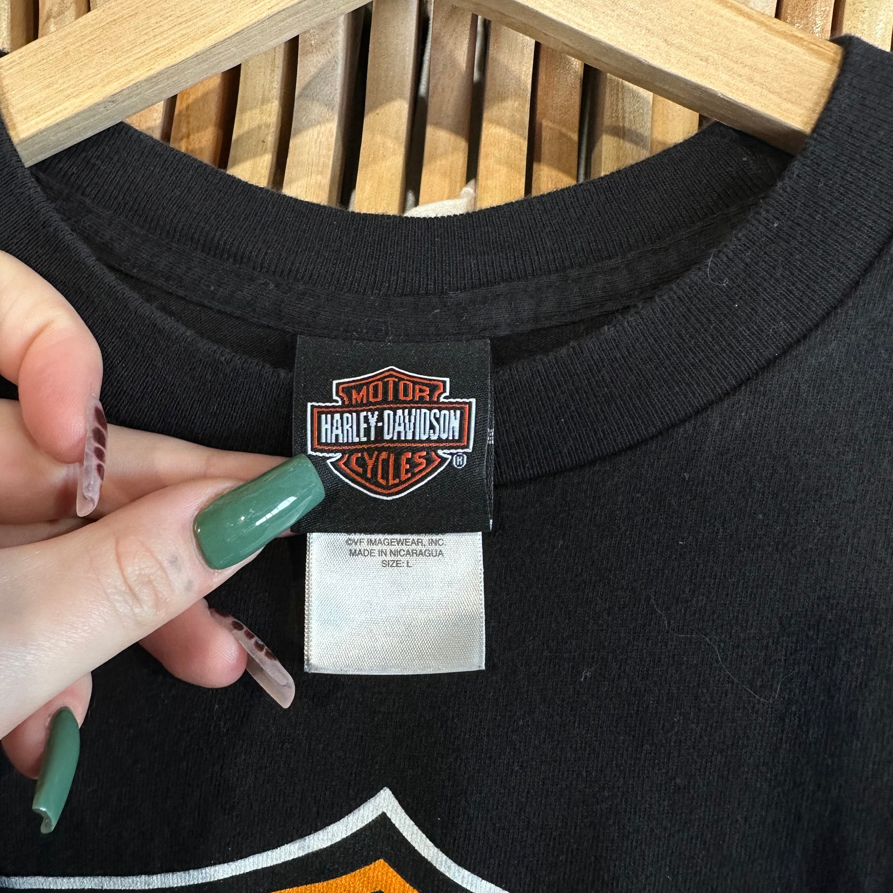 Harley Davidson Crest/Viking Twin Cities, MN T-Shirt