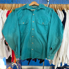 Load image into Gallery viewer, Five Brothers Teal Chambray Button Up
