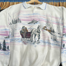 Load image into Gallery viewer, Sleigh Ride Scene AOP Grandma Sweatshirt
