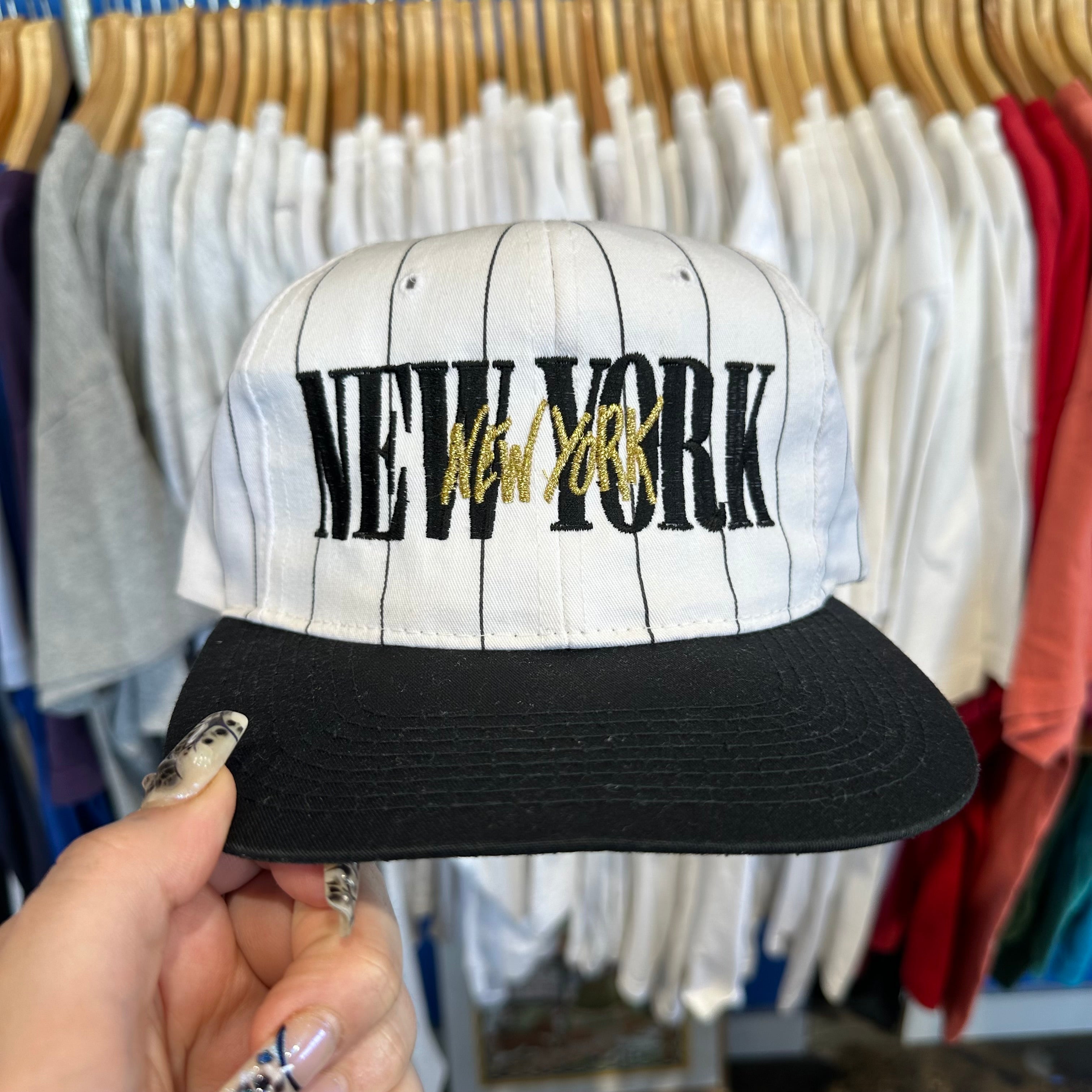New York, New York Striped Hat
