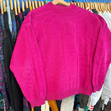 Load image into Gallery viewer, Pink Textured Mock Neck Sweater
