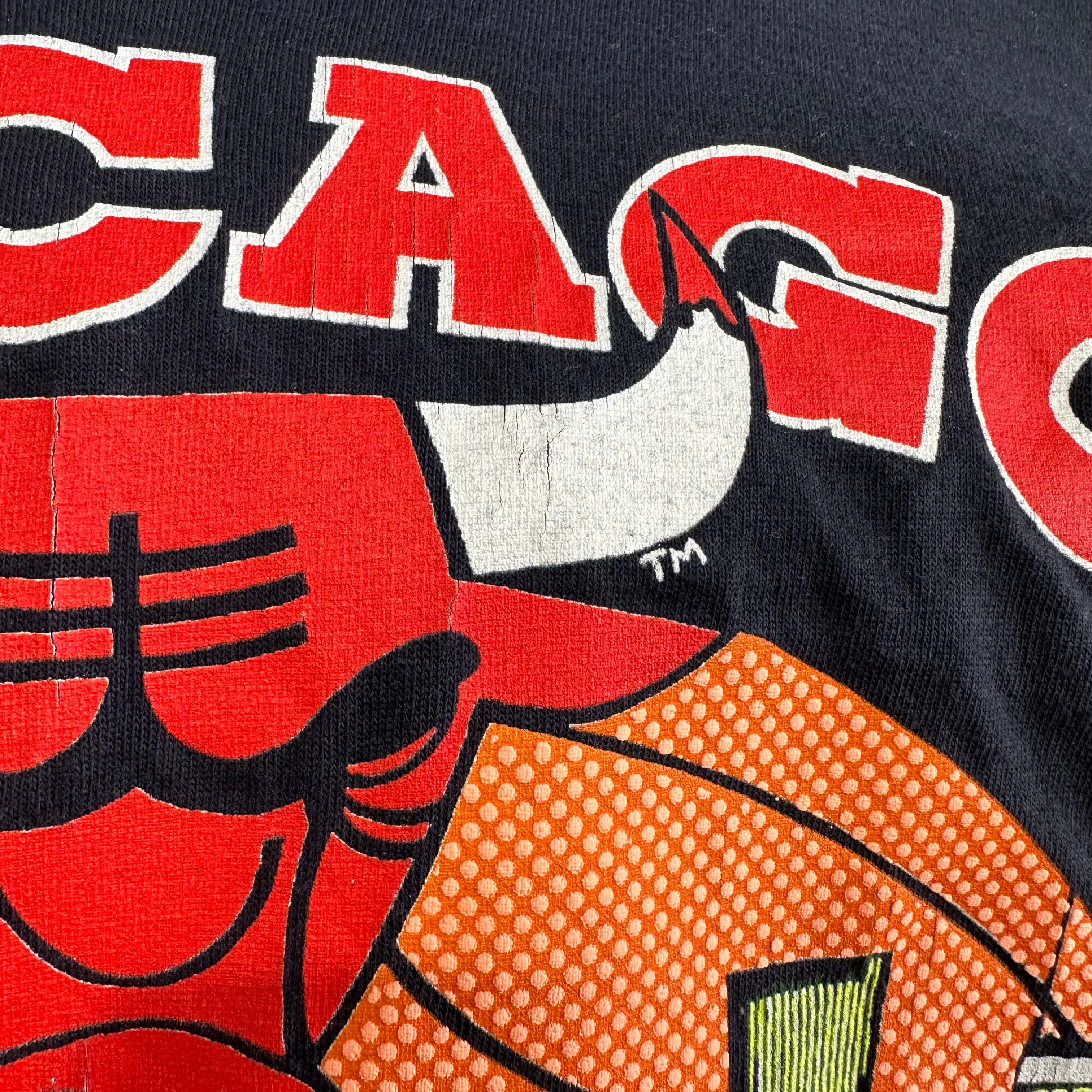 Chicago Bulls 1990 Stadium T-Shirt