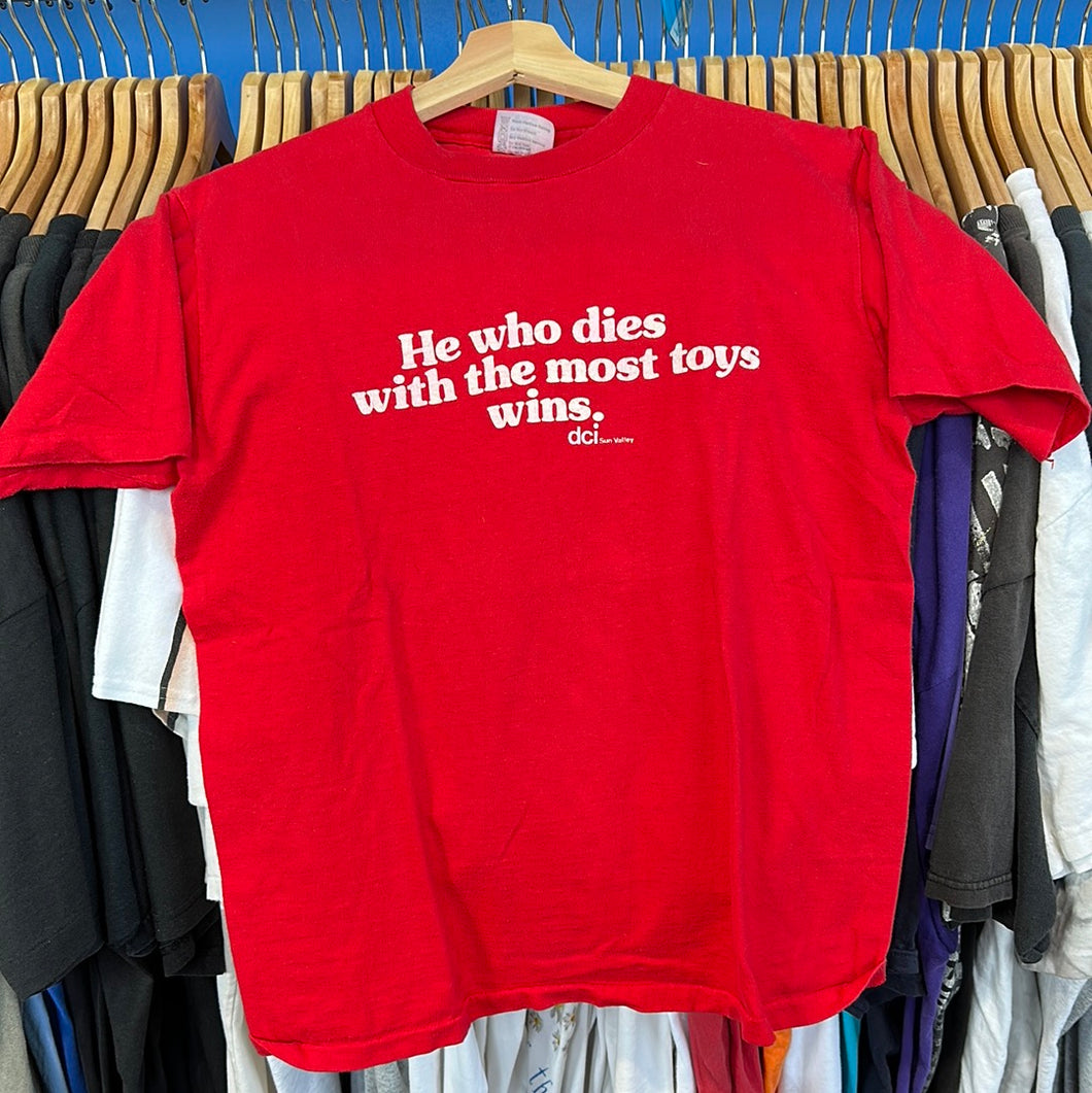 Most Toys Wins T-shirt