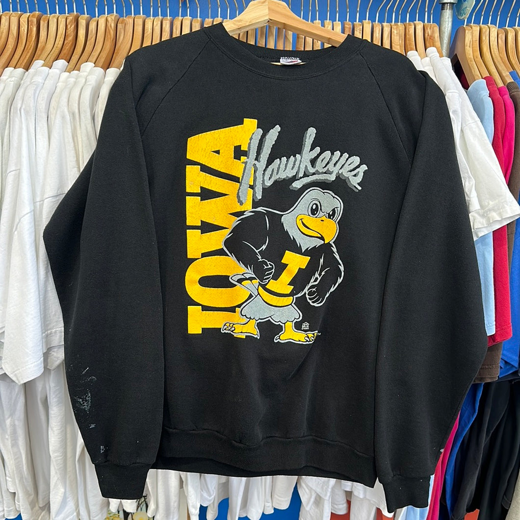 Iowa Hawkeyes Mascot Crewneck Sweatshirt