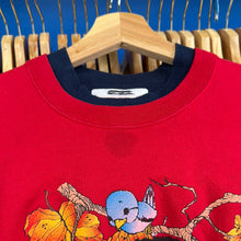 Load image into Gallery viewer, Puppy In The Fall Leaves Grandma Sweatshirt
