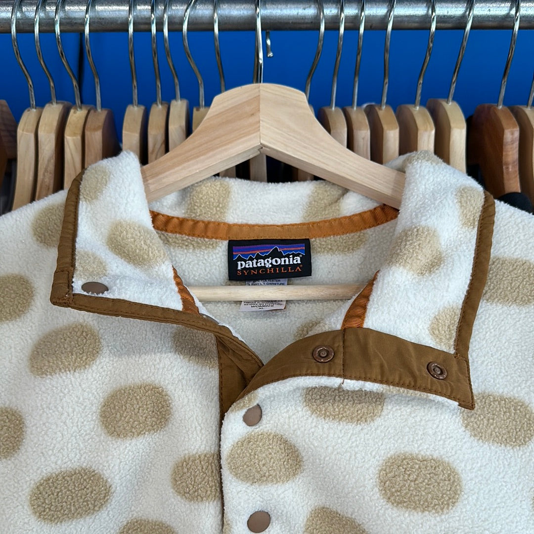 Patagonia Polka Dot Snap Fleece