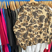 Load image into Gallery viewer, Duck Camo Mock Neck Long Sleeve T-Shirt
