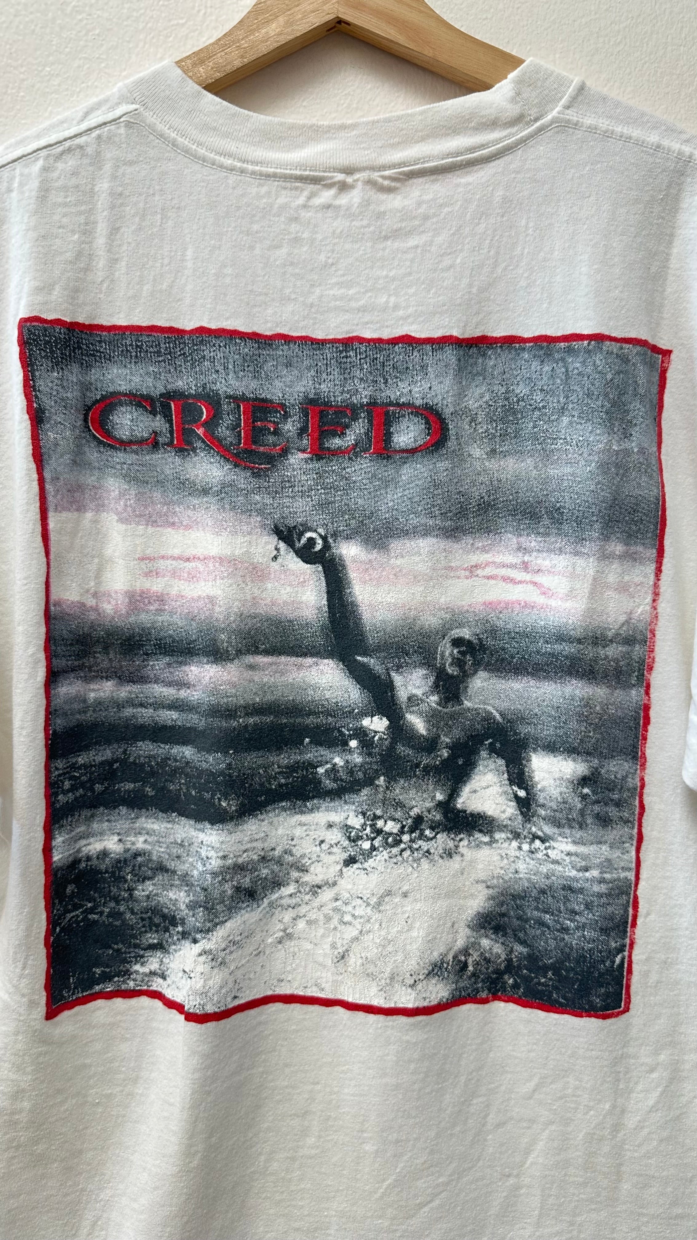 Creed Red/White/Blue T-Shirt