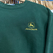 Load image into Gallery viewer, John Deere Embroidered Crewneck Sweatshirt
