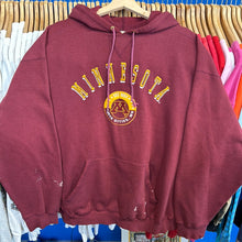 Load image into Gallery viewer, MN Gophers Embroidered Hooded Sweatshirt

