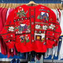 Load image into Gallery viewer, Holiday Scenes Crewneck Sweater
