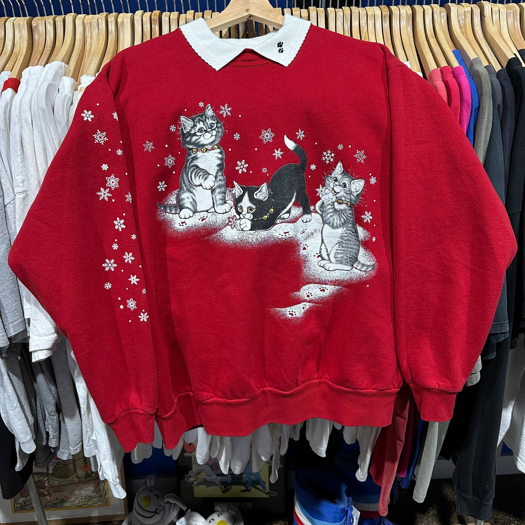 Winter Cats Grandma Sweatshirt