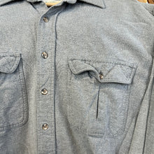 Load image into Gallery viewer, St. John’s Bay Grey Chambray Button Up
