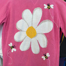 Load image into Gallery viewer, Pink Daisy Bee Sweater
