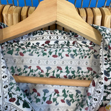 Load image into Gallery viewer, Floral Striped Button Up
