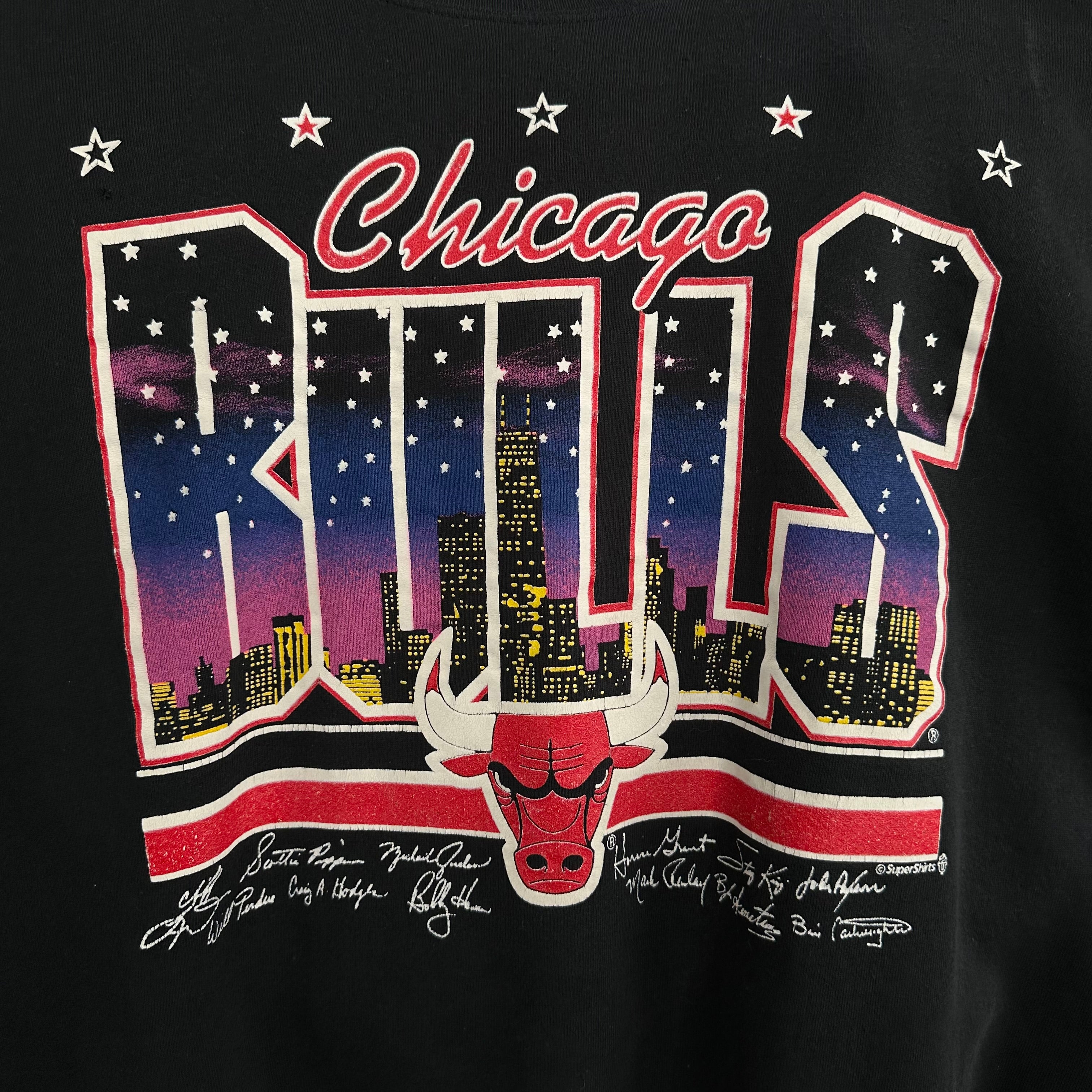Chicago Bulls Skyline Crewneck Sweatshirt