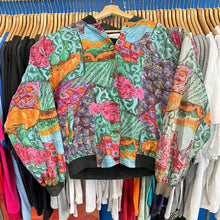 Load image into Gallery viewer, Pattern Silk Bomber Jacket
