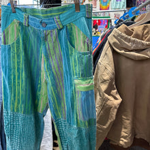 Load image into Gallery viewer, Jam’s Teal &amp; Green Pants
