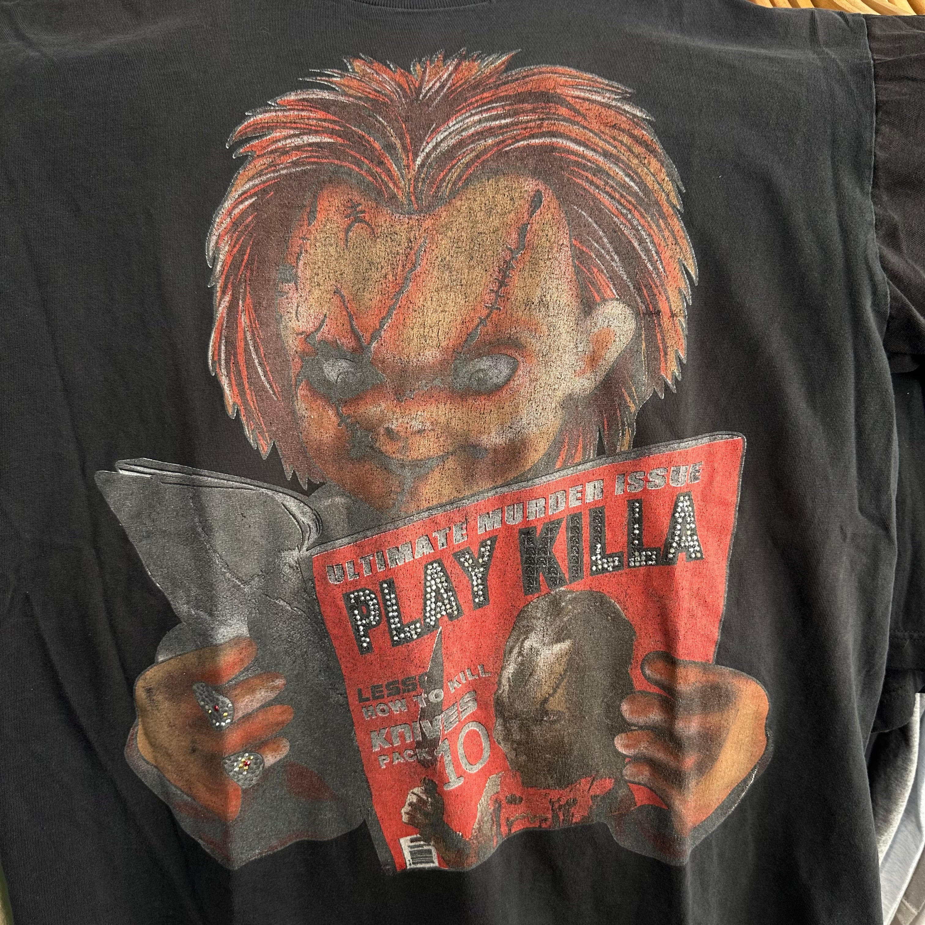 Chucky Big Face Bling T-Shirt