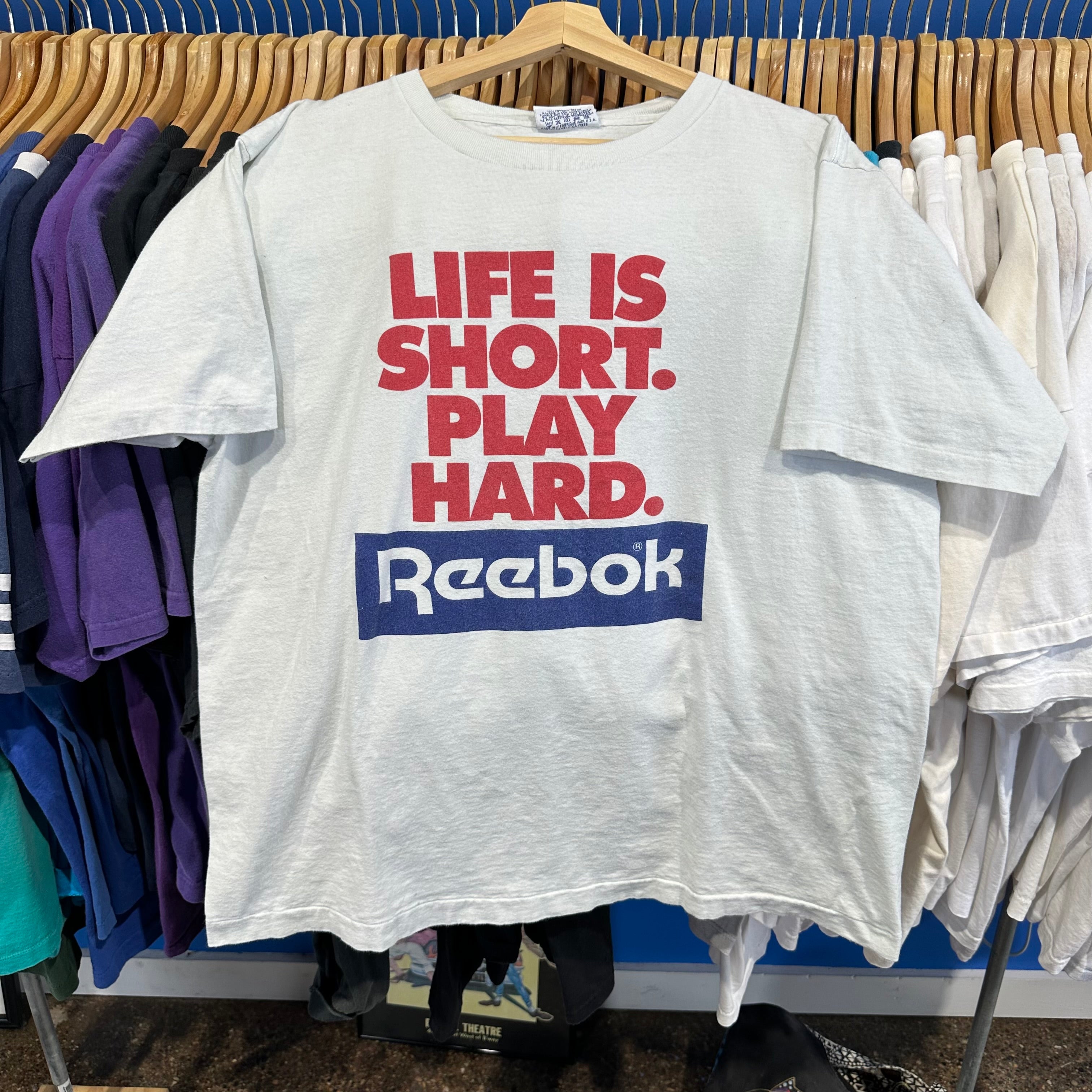 Life is Short Reebok T-Shirt