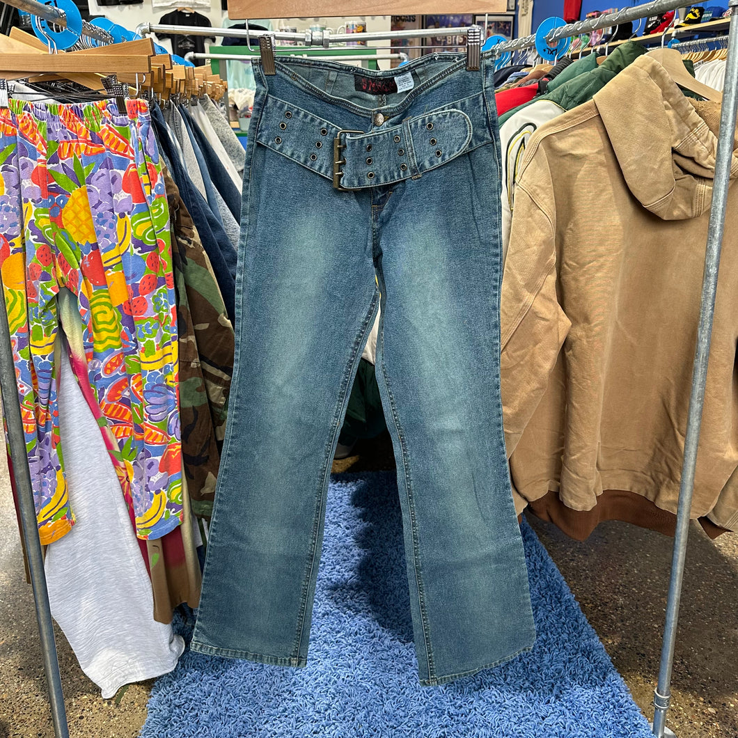 Mud Jeans with Attached Belt Pants
