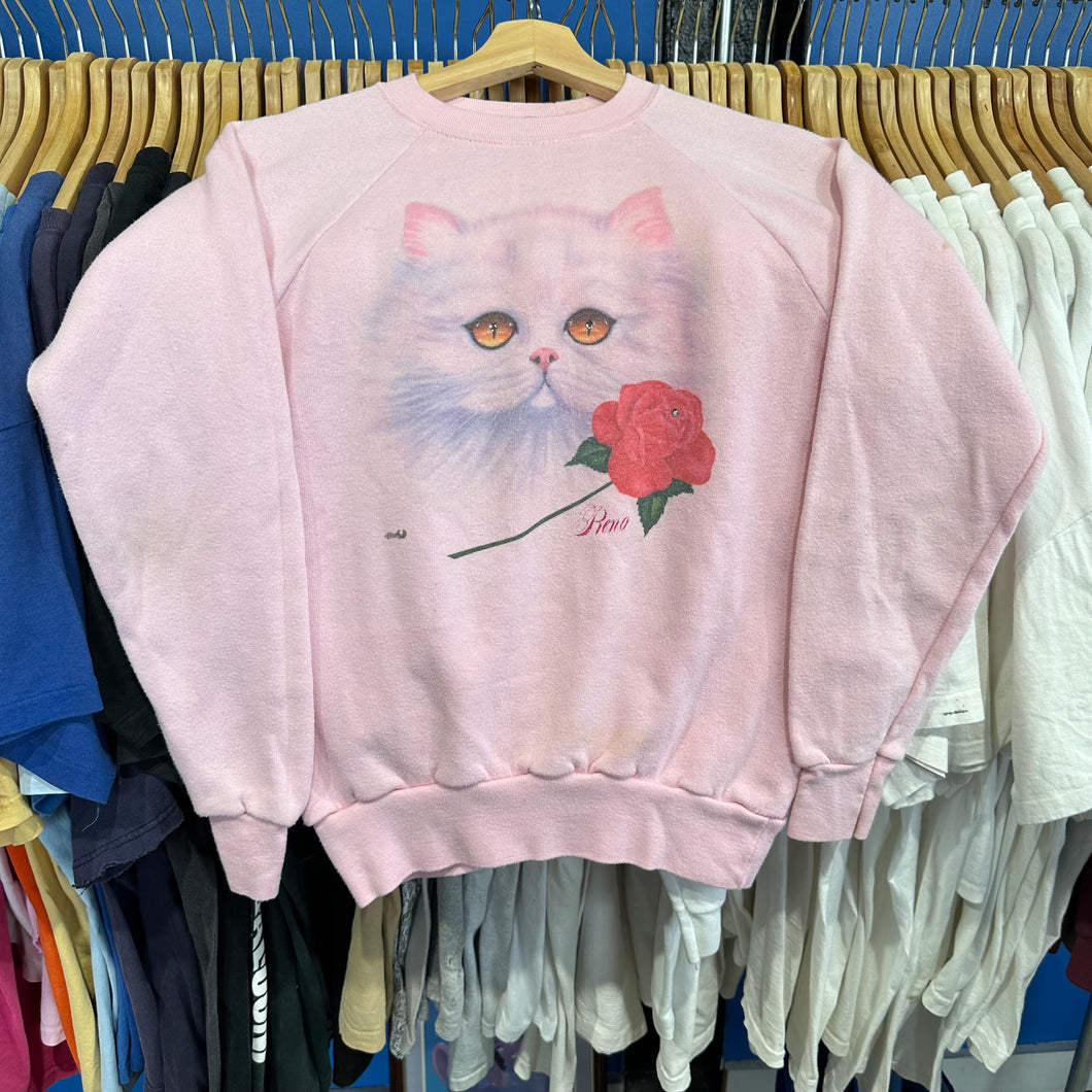 Reno Cat & Rose Crewneck Sweatshirt