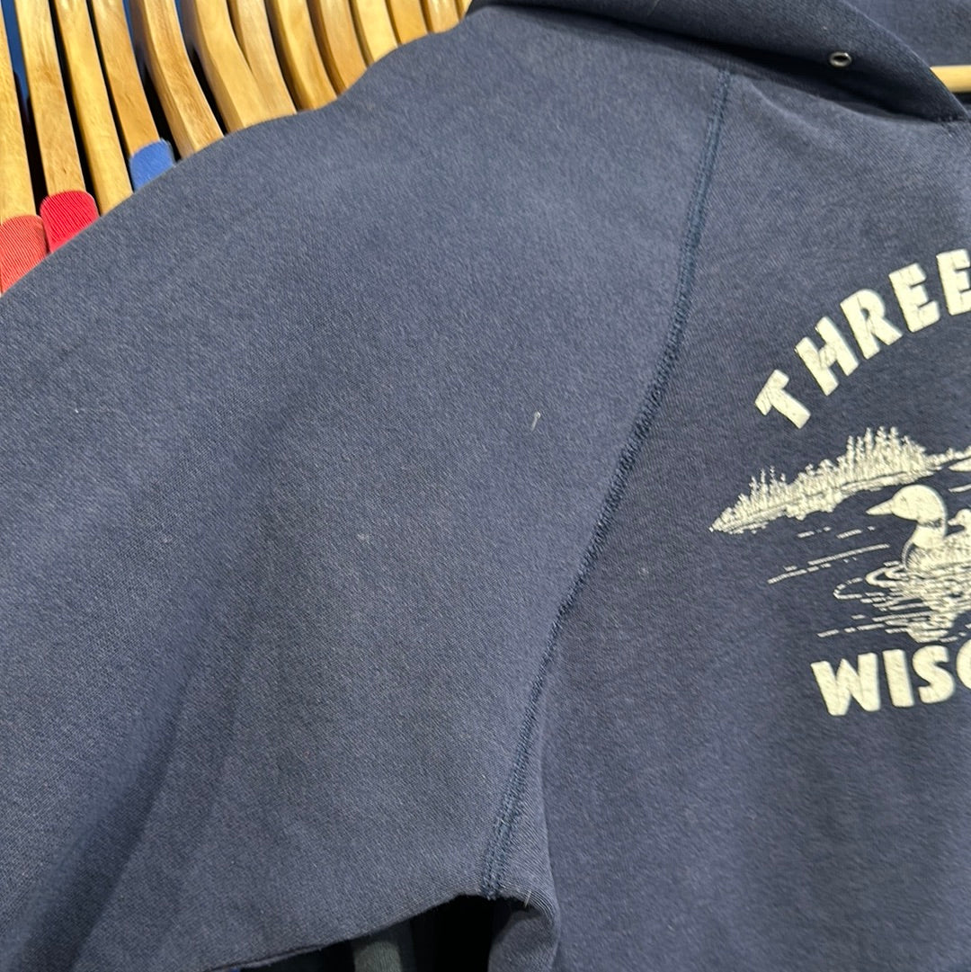 Three Lakes Wisconsin Hooded Sweatshirt