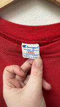 Load image into Gallery viewer, Red Champion Reverse Weave Sweatshirt
