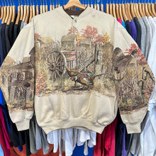 Load image into Gallery viewer, Fall Peasants Wrap Around Crewneck Sweatshirt
