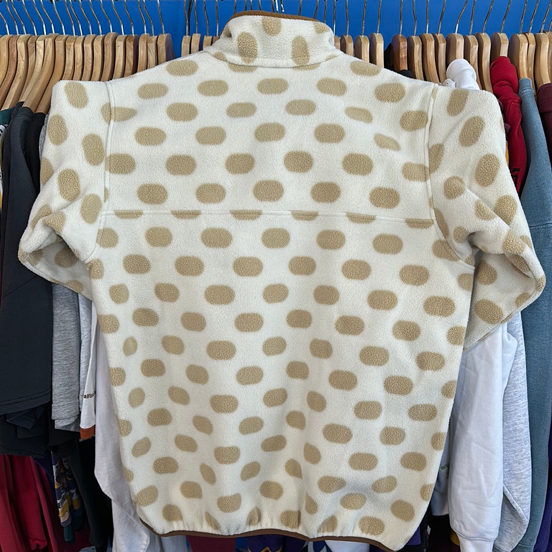 Patagonia Polka Dot Snap Fleece