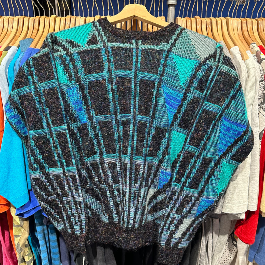 Cracked Ice Blue Sweater