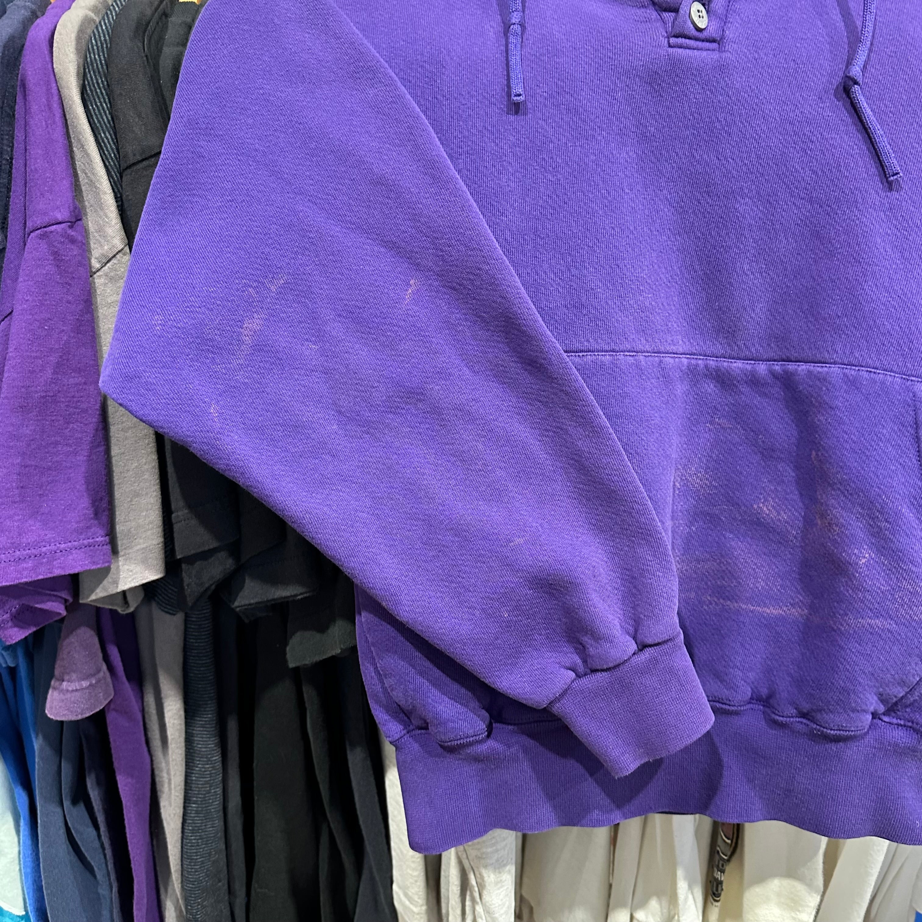 Purple LL Bean hoodie