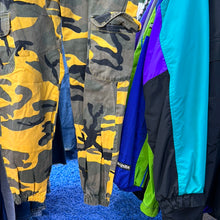 Load image into Gallery viewer, Yellow Camo Cargo Pants
