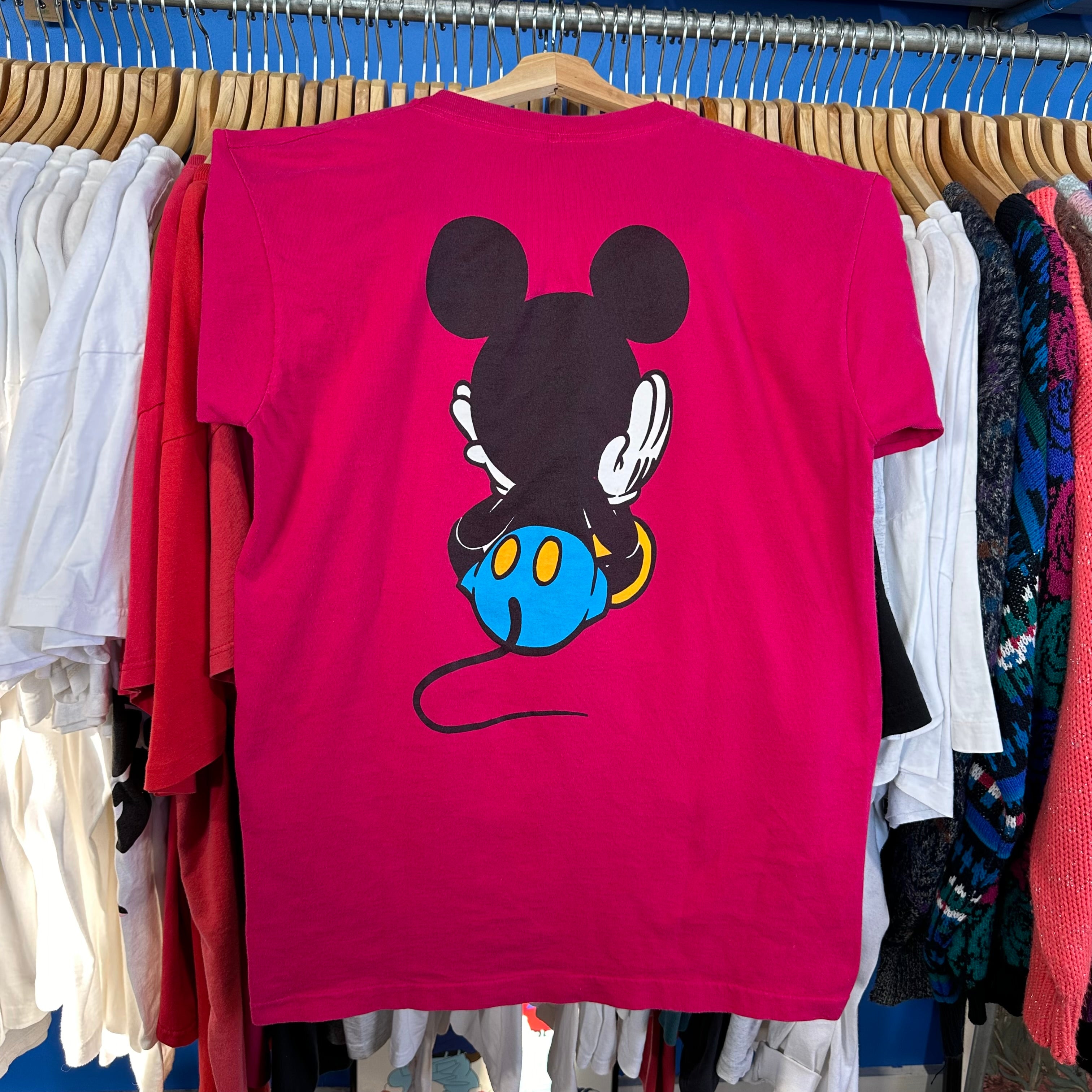 Pink Mickey Mouse T-Shirt
