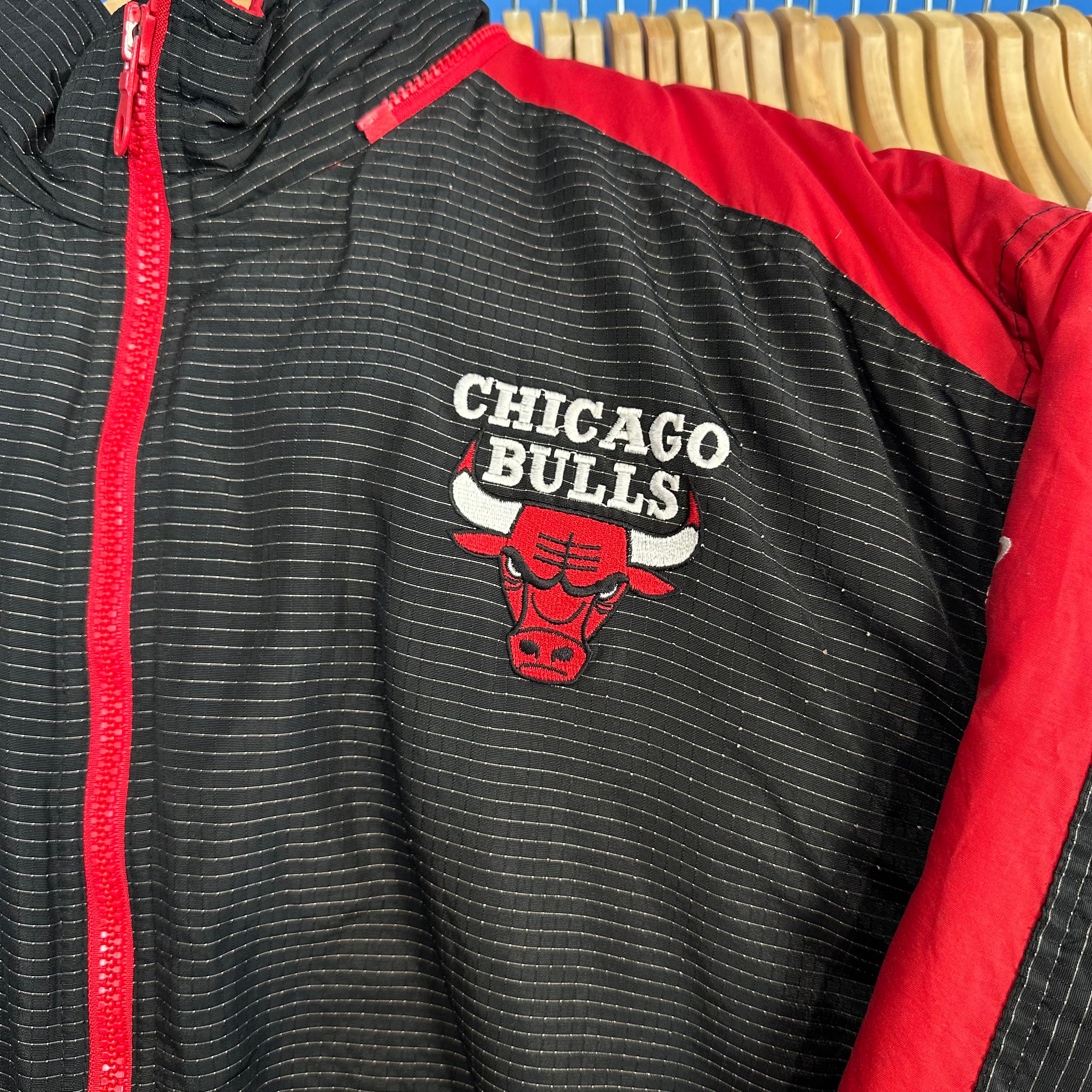 Chicago Bulls Logo Athletic Jacket